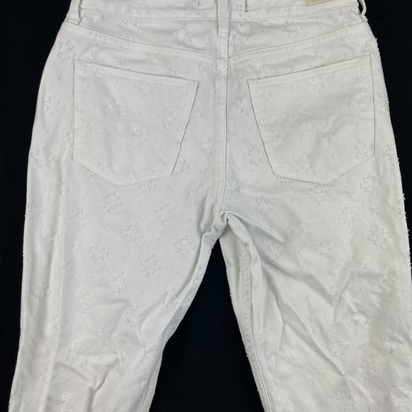 Abercrombie & Fitch Jeans Womens 28 White Denim - Picture 9 of 12